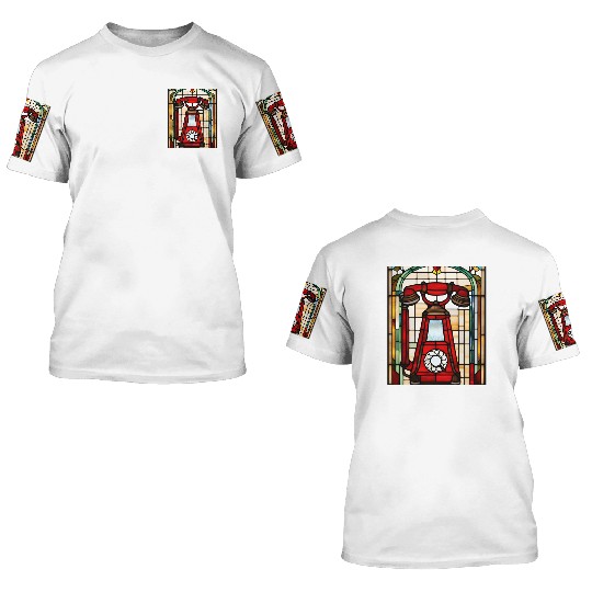Telephone nostalgia 3D T Shirts