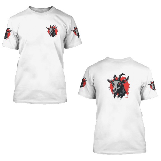 A Cool Goat 3D T Shirts