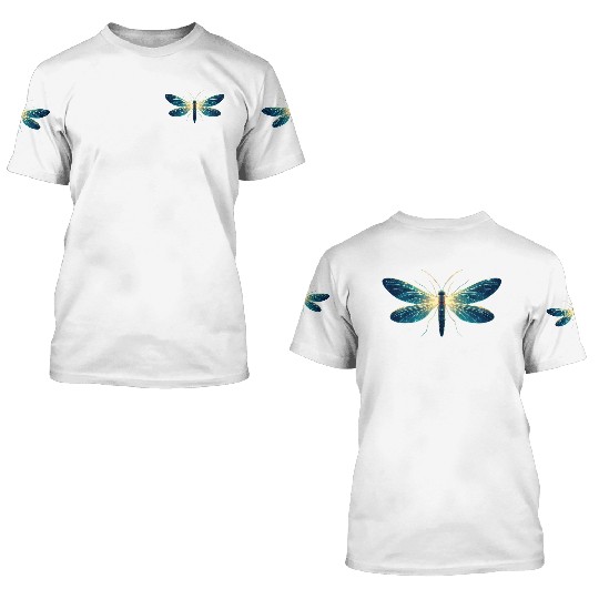 Moonlit Fireflies 3D T Shirts