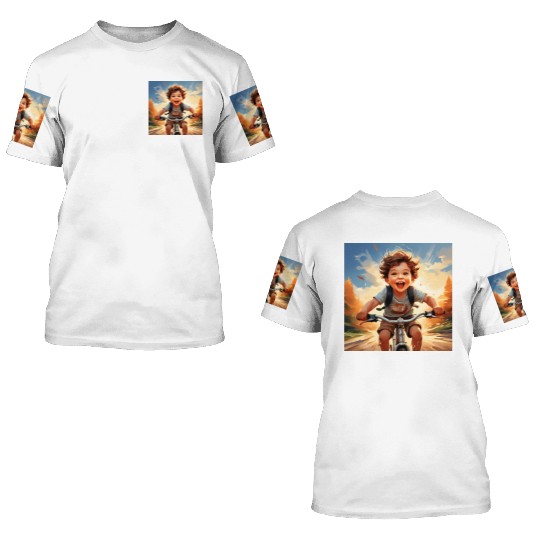 Joyful Rides 3D T Shirts