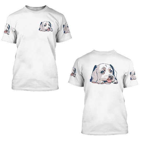 A Cute Puppy 3D T Shirts
