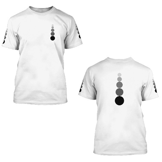 circle 3D T Shirts