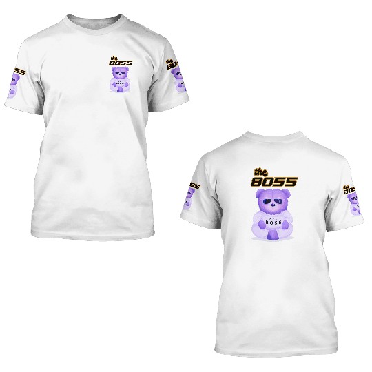 Teddy be the Boss 3D T Shirts