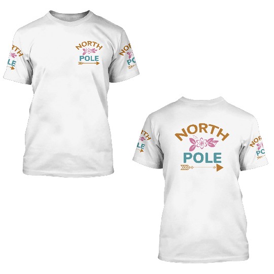 North pole 3D T Shirts