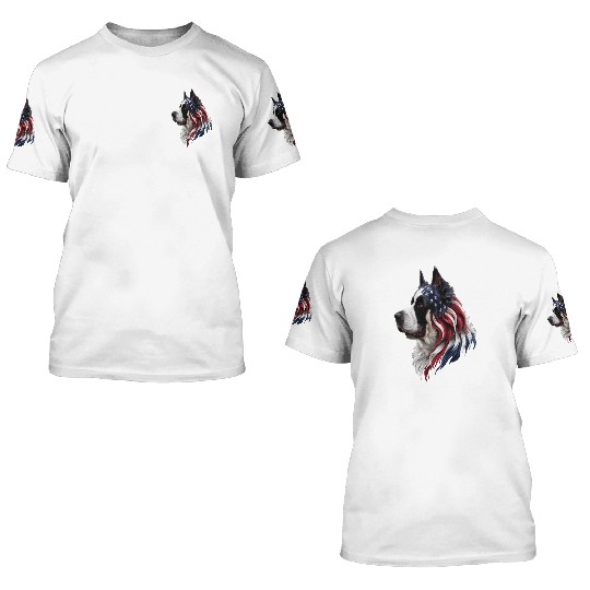 Saint Bernard 3D T Shirts