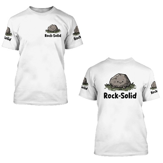 Rock Solid 3D T Shirts
