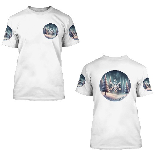 Winter Wonderland 3D T Shirts