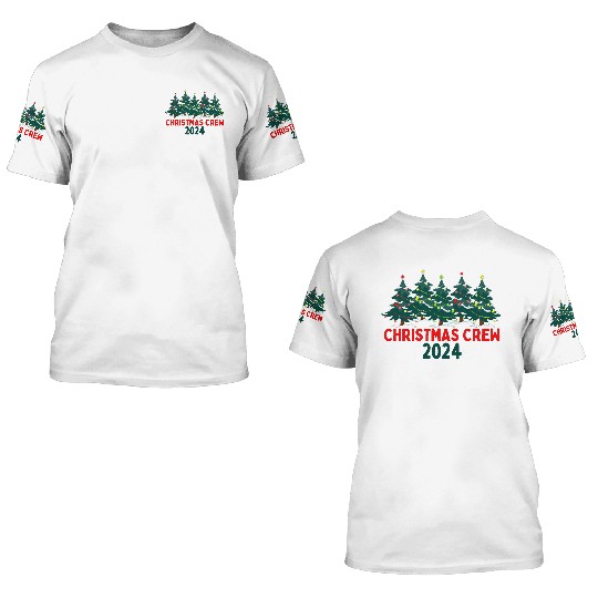 Christmas crew 3D T Shirts