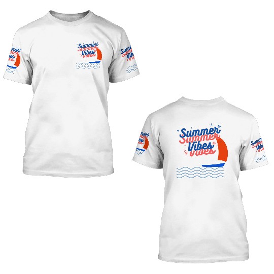 Summer Vibes 3D T Shirts