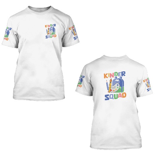Elementary Teacher Squad 3D T Shirts