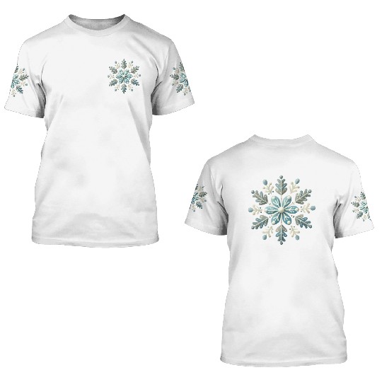Merry Christmas, Christmas Retro 3D T Shirts