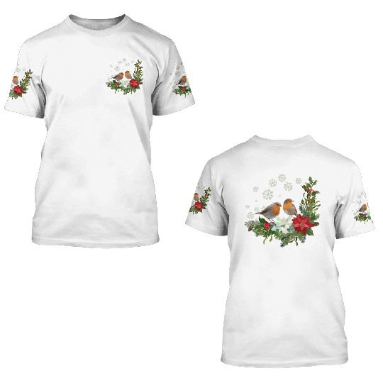 Happy Christmas 3D T Shirts