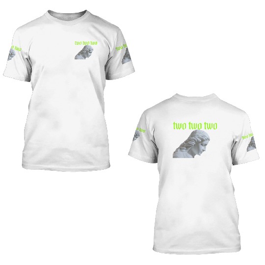 Two Two Two Angel Numbers 3D T Shirts