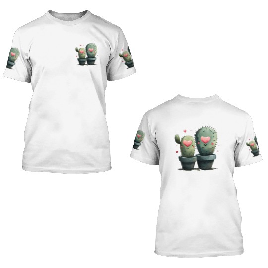 Valentines Retro, Happy Valentine Day 3D T Shirts