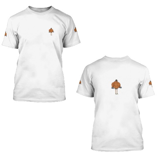 Never Skip Leg Day Funny Gym 3D T Shirts