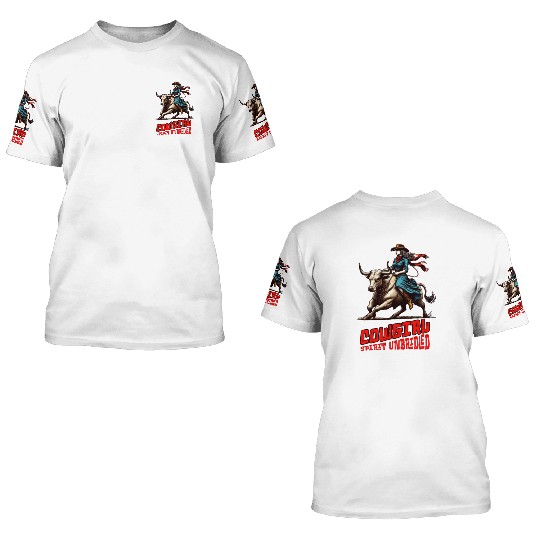 cowgirl 3D T Shirts