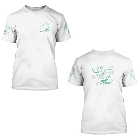 Paranormal Comedy Funny Ghost Humor Lighthearted 3D T Shirts