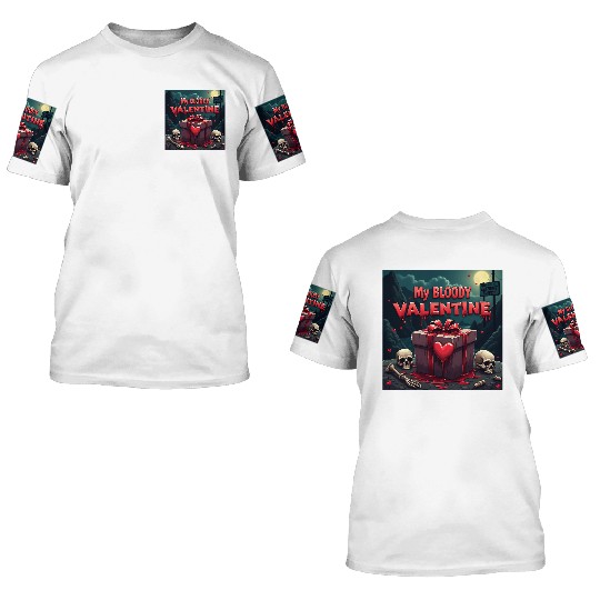 My bloody Valentine 3D T Shirts