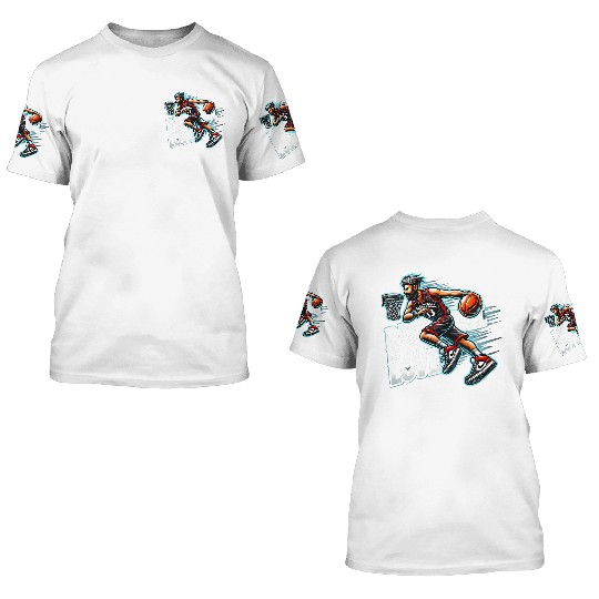 Basketball Love 3D T Shirts