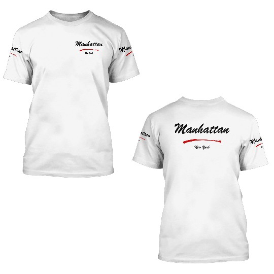 Manhattan 3D T Shirts