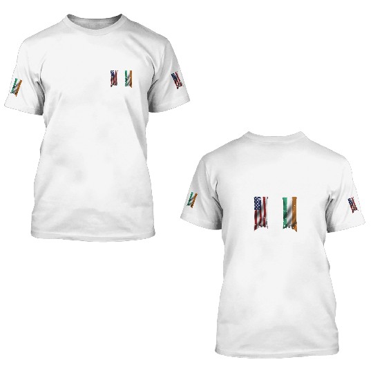 Irish Blood St. Patrick's Day 3D T Shirts
