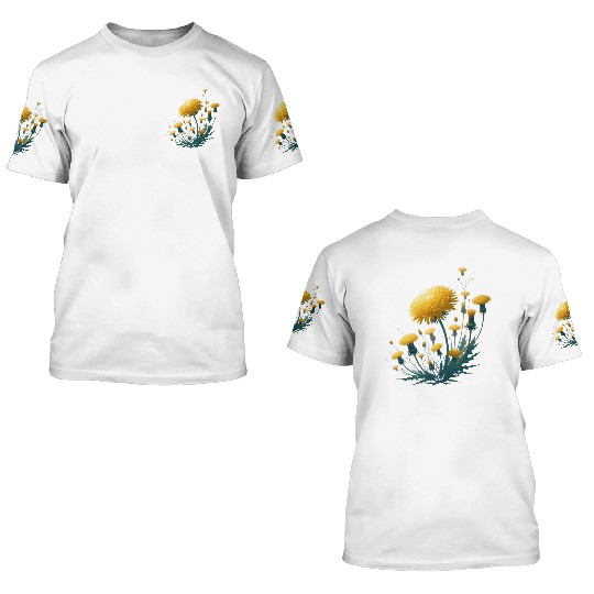 Magic Dandelions 1 3D T Shirts