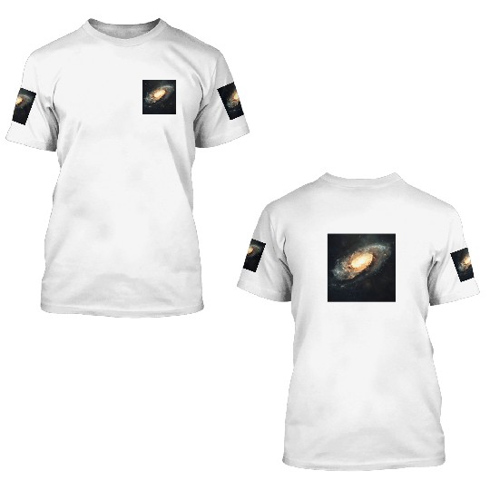 Galaxy Meme Science Astrophysics Astrology 3D T Shirts