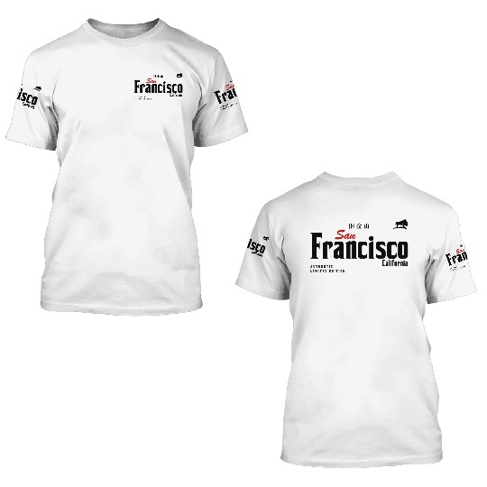 San Francisco 3D T Shirts