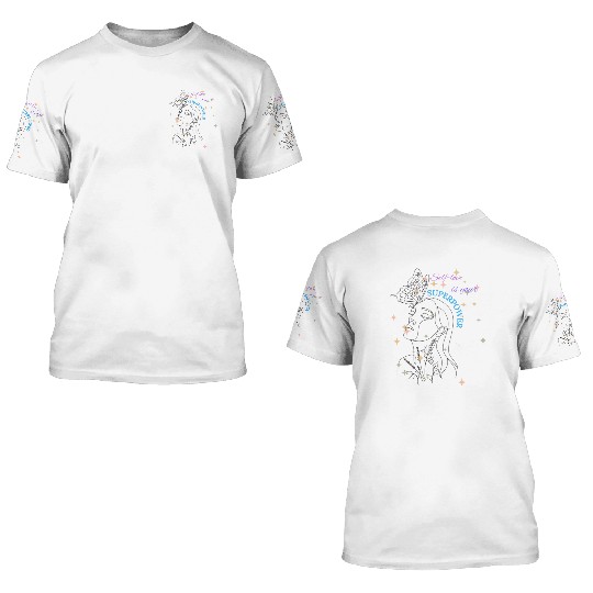 Self-Love Superpower: Butterfly & Floral Art 3D T Shirts