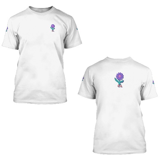 Grow Joyful Gardens 3D T Shirts