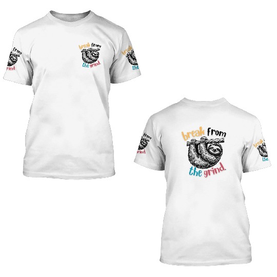 Sloth 3D T Shirts