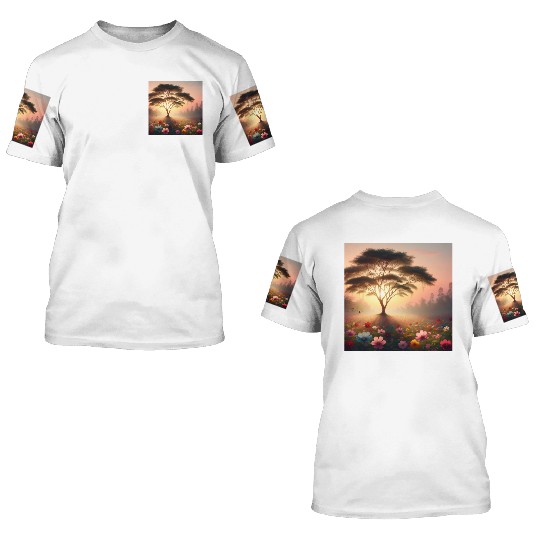 Best Love Environment 3D T Shirts