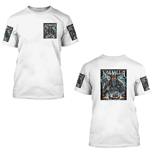 Valhalla Warrior 2 3D T Shirts