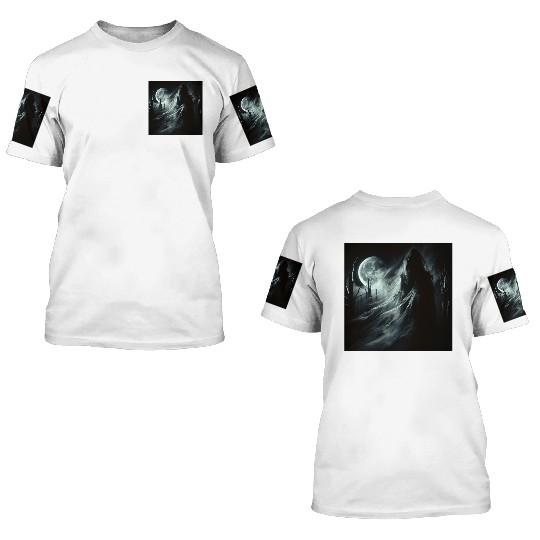 Ghost 3D T Shirts