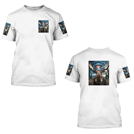 Moose 3D T Shirts