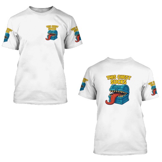 Medieval Knight, Wizard and Monster 3D T Shirts
