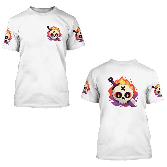 skull 3D T Shirts