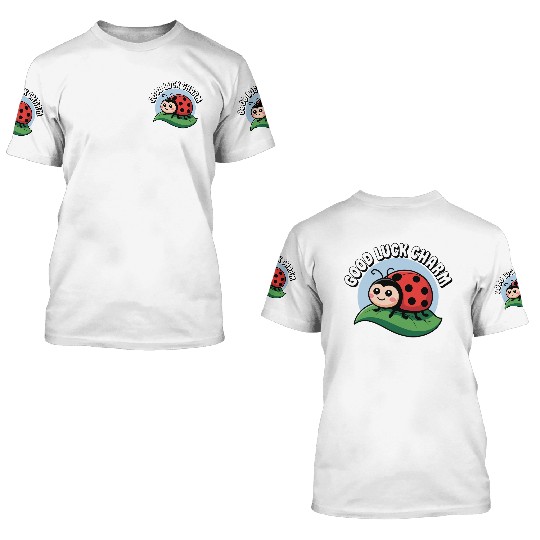 Lucky Ladybug 3D T Shirts