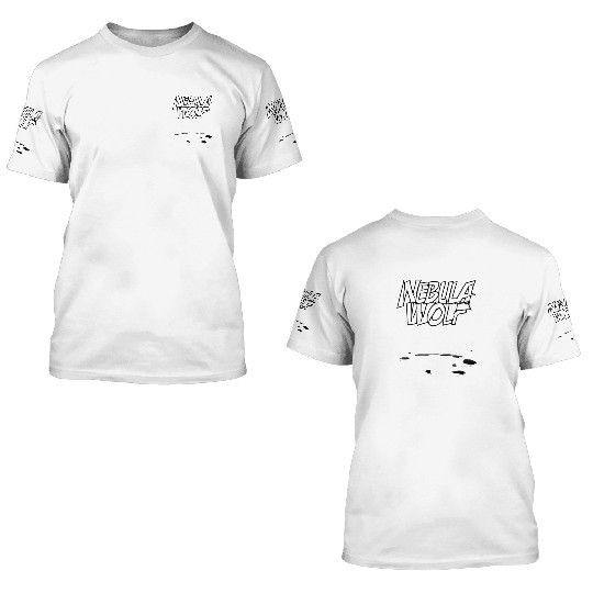 Nebula Wolf – Cosmic Alpha 3D T Shirts for Dreamers &