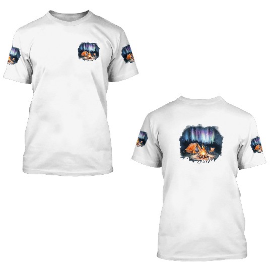 Camping Adventures 3D T Shirts
