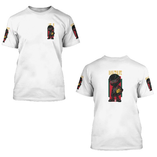 1RSN - basketball 3D T Shirts