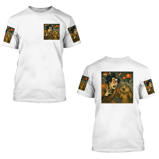 Kabuki Showdown – The Ultimate Scream-Off 3D T Shirts