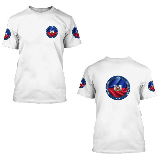 Haiti 3D T Shirts