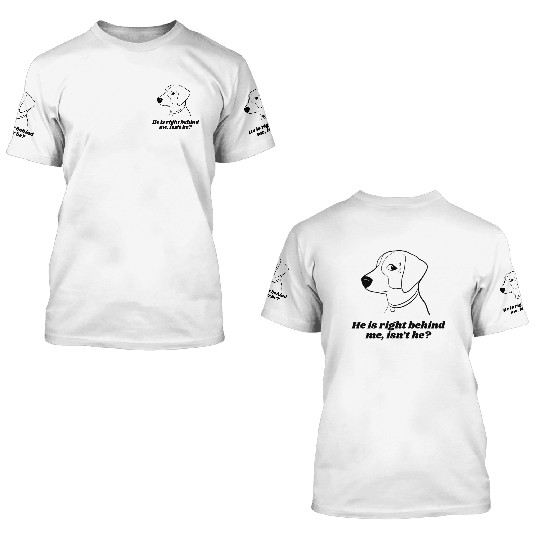Funny Nervous Dog Meme 3D T Shirts – Relatable Humor