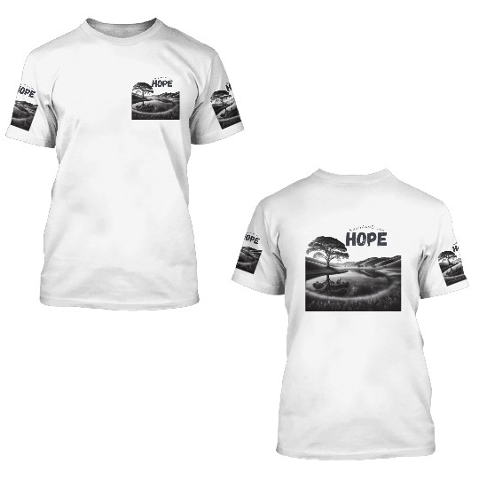 Tranquil Flow Nature’s Serenity hope 3D T Shirts