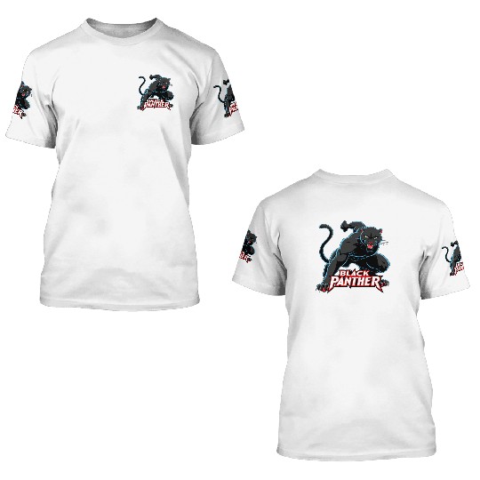Black Panther. 3D T Shirts