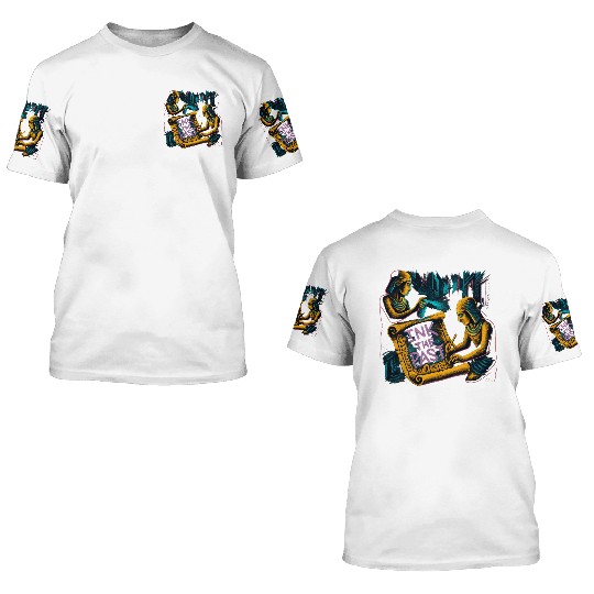 Papyrus Rebels 3D T Shirts
