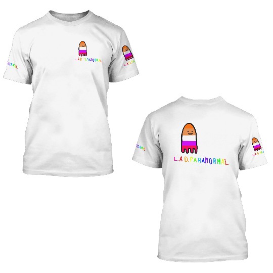 Lesbian Ghost 3D T Shirts
