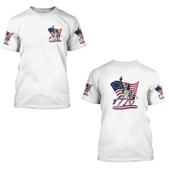 Liberty 1776 3D T Shirts