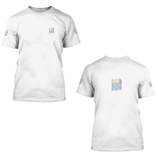 Computer Data Floppy Disk 3D T Shirts